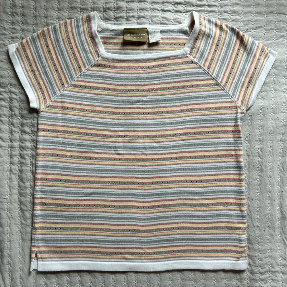 Vintage Multicolor Striped Shirt